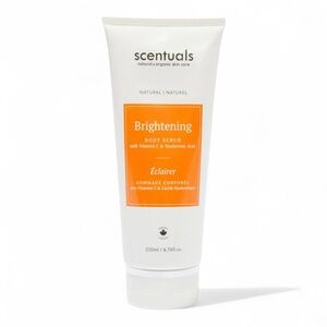 Scentuals Natural and Organic Skin Care BRIGHTENING BODY SCRUB.